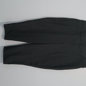 Dark green capri slacks